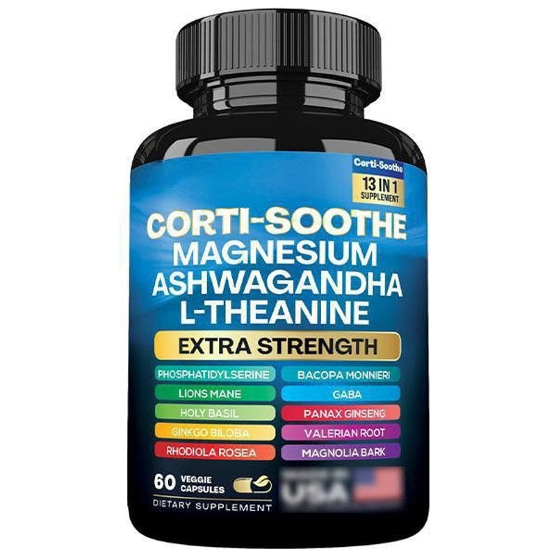 Corti-Soothe 13 em 1 - Foco - Relaxamento e Controle do Estresse - Extra Strength